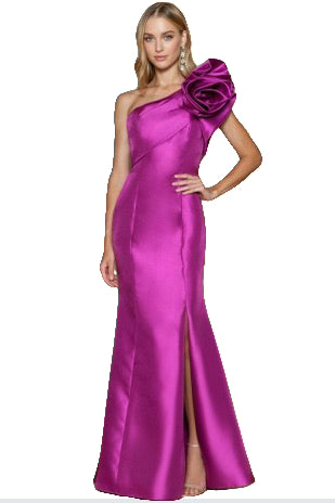 Magenta formal dress