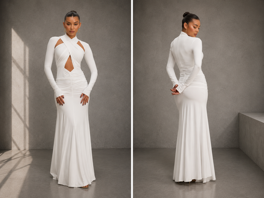 Ruched Maxi Dress