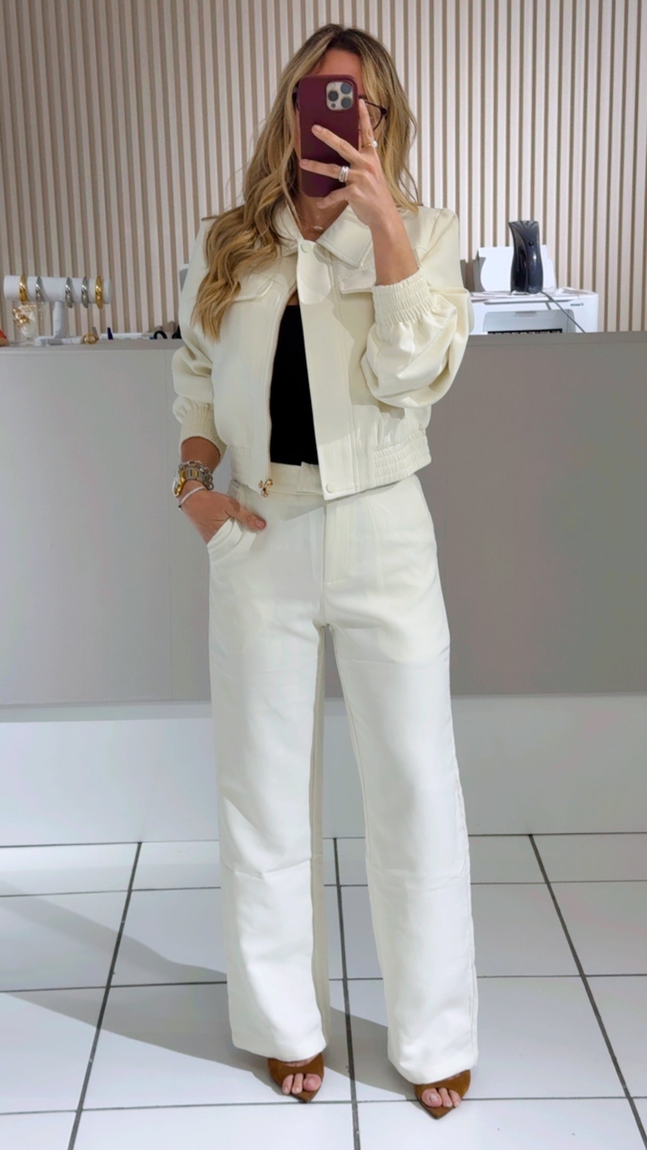 Cream Set