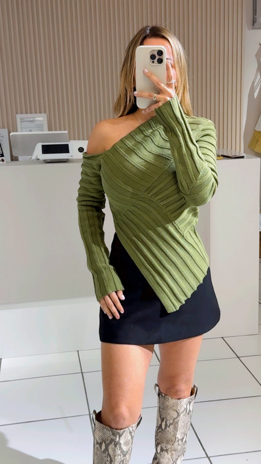 Mandaris olive top