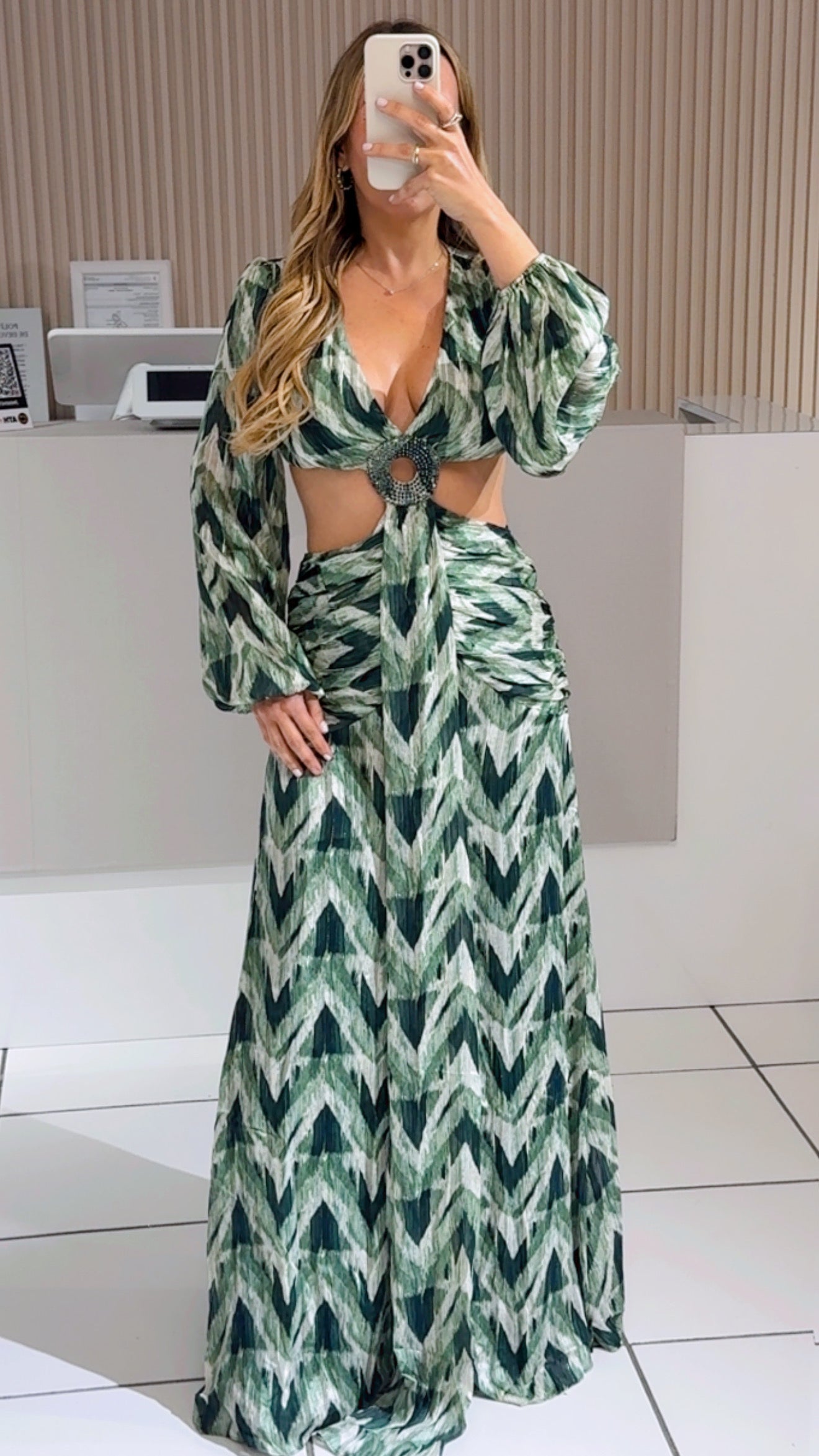 Patrisma Green Dress