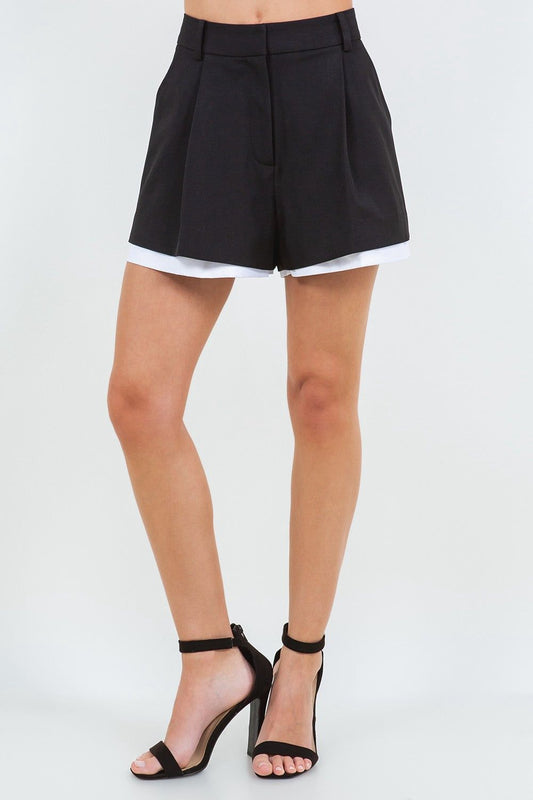 Heli black shorts
