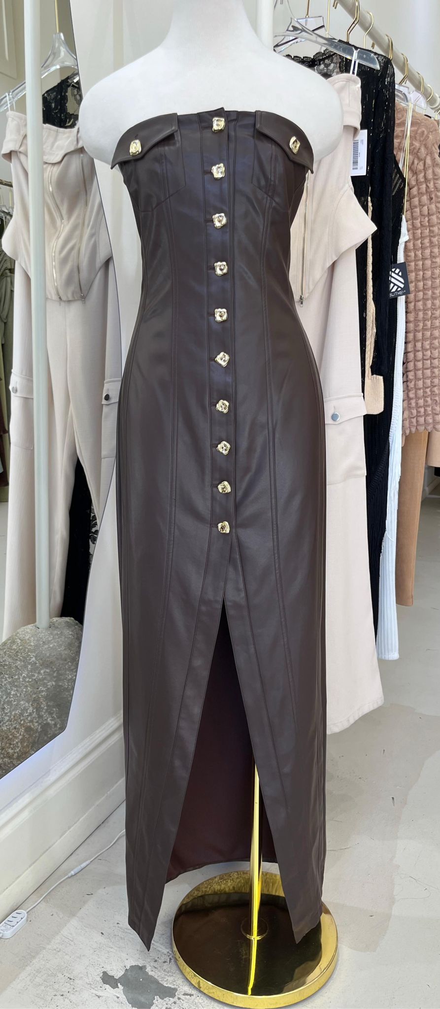 Fernin leather dress