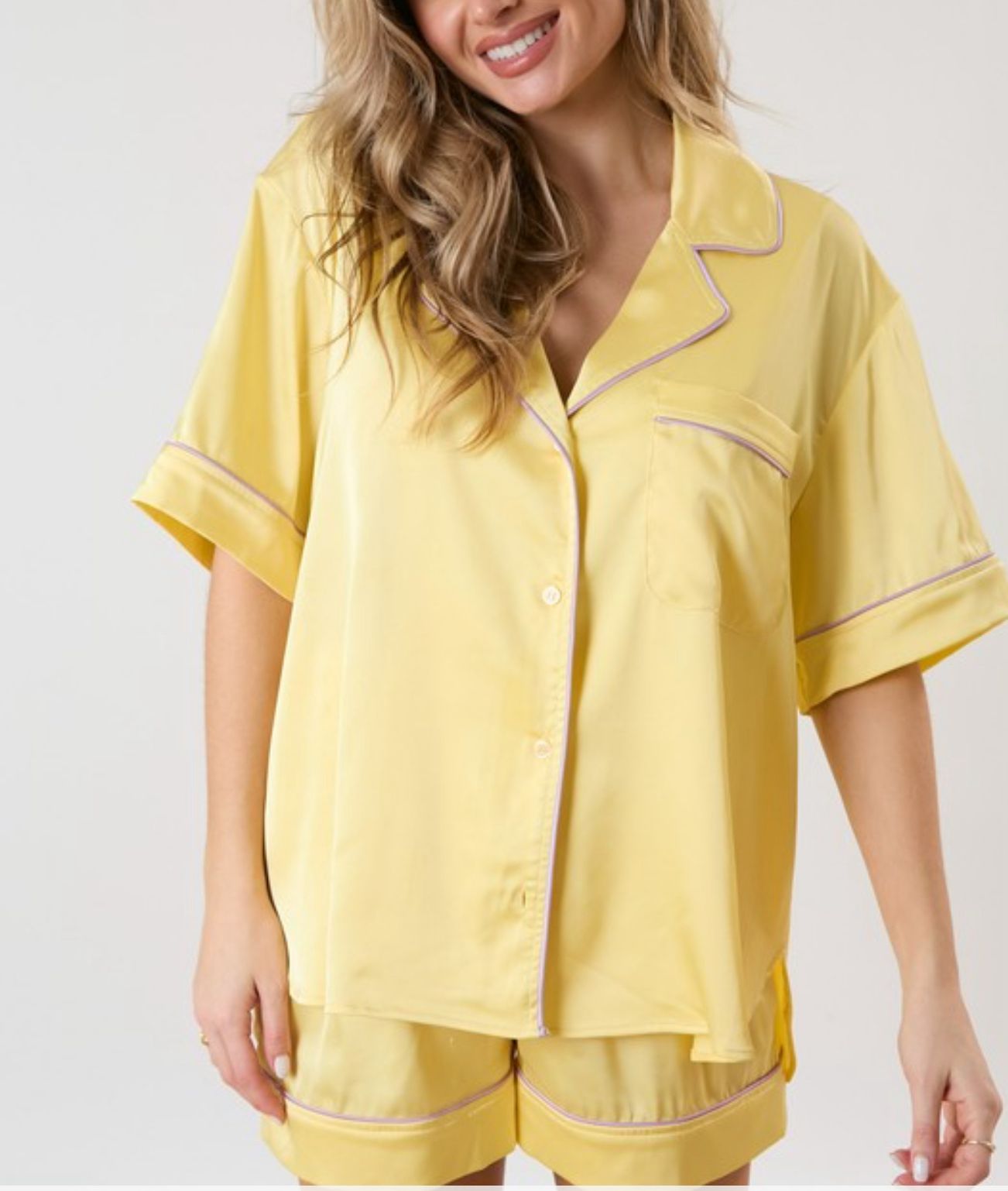 Yellow pijamas