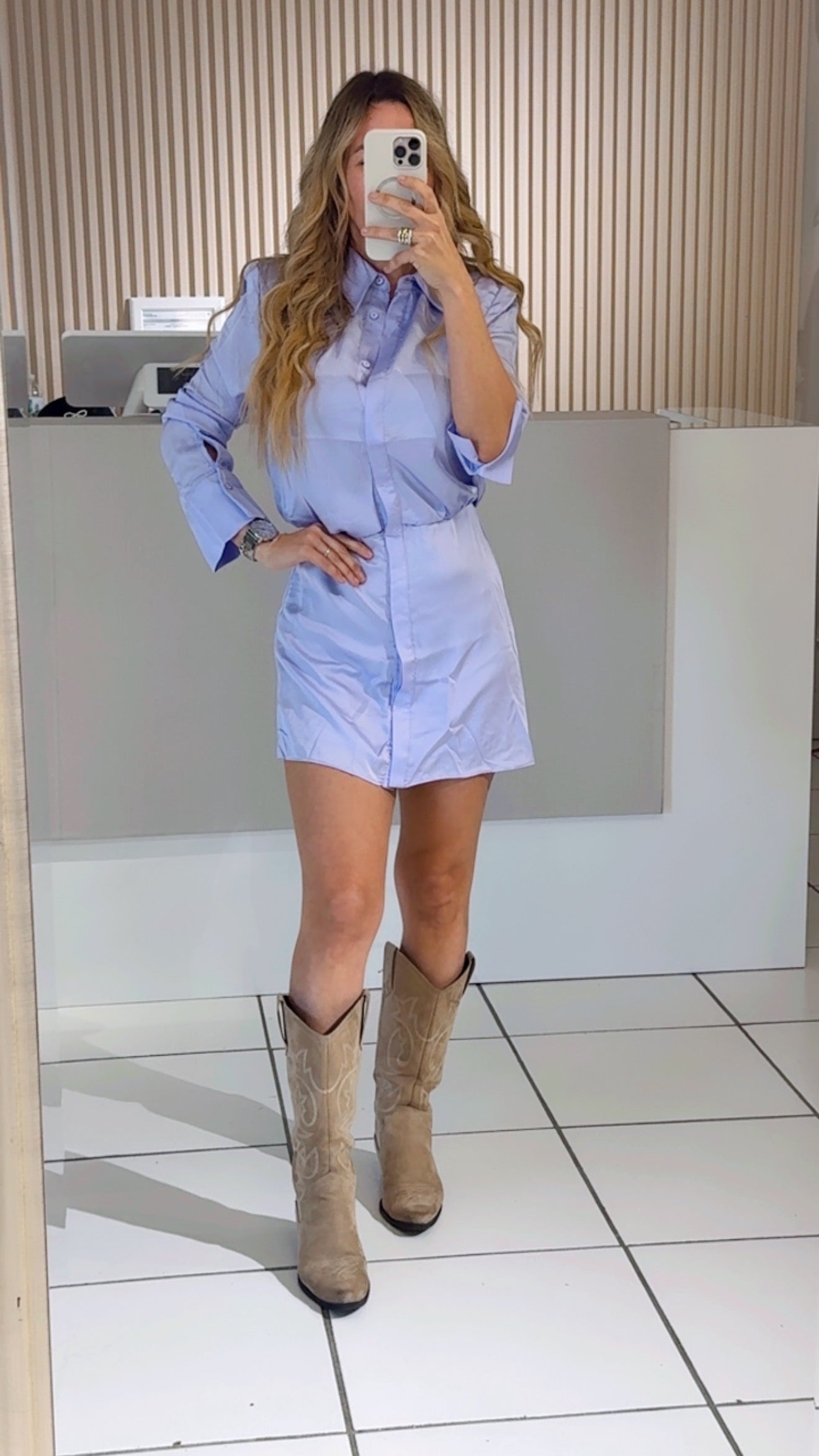 Lilac dress