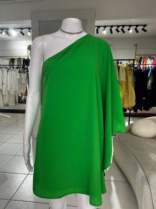 Mini green dress