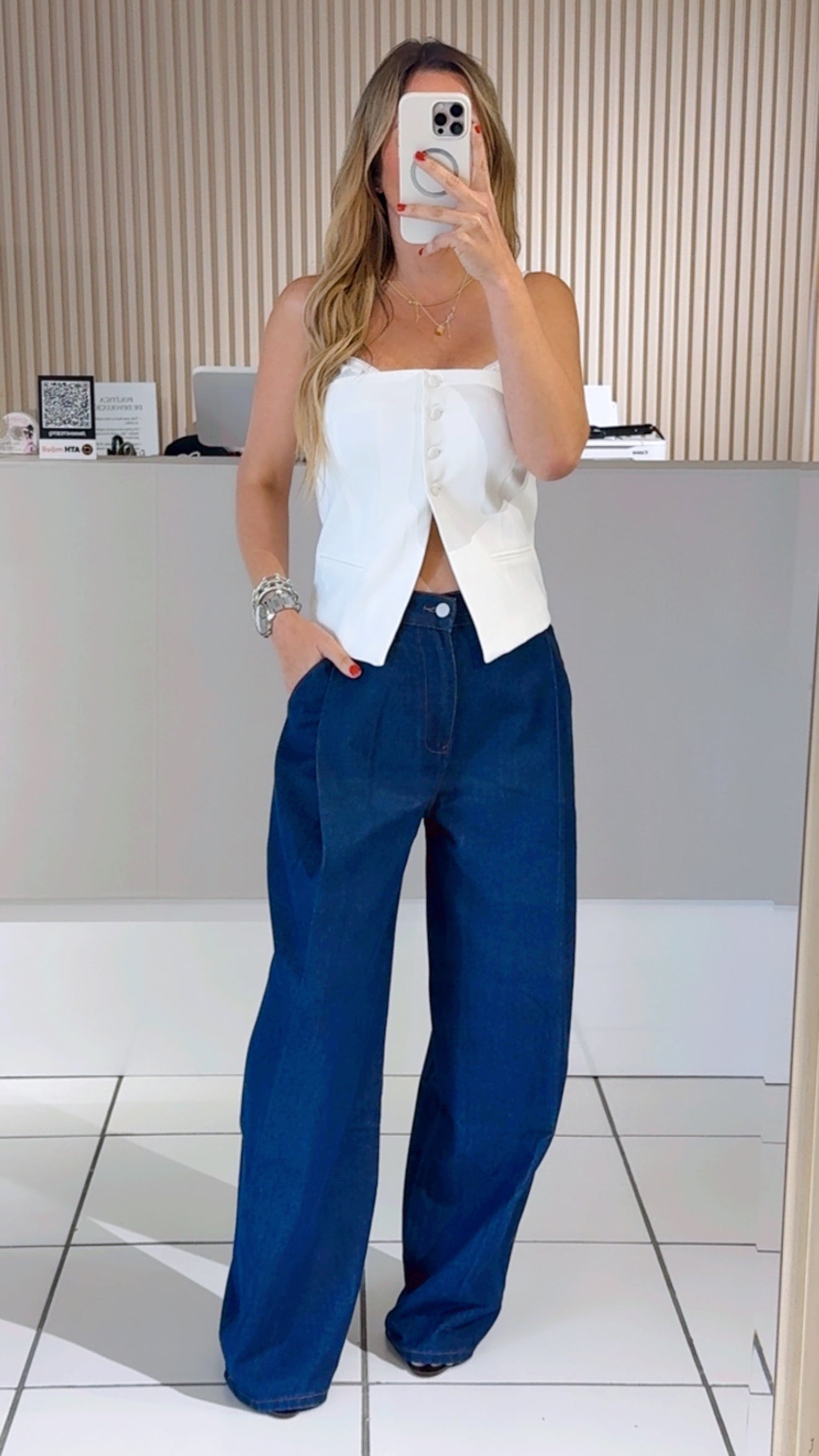 Dark Denim Pants
