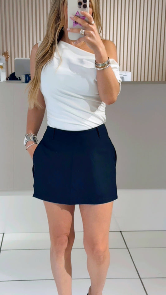 Betsy Navy Skort