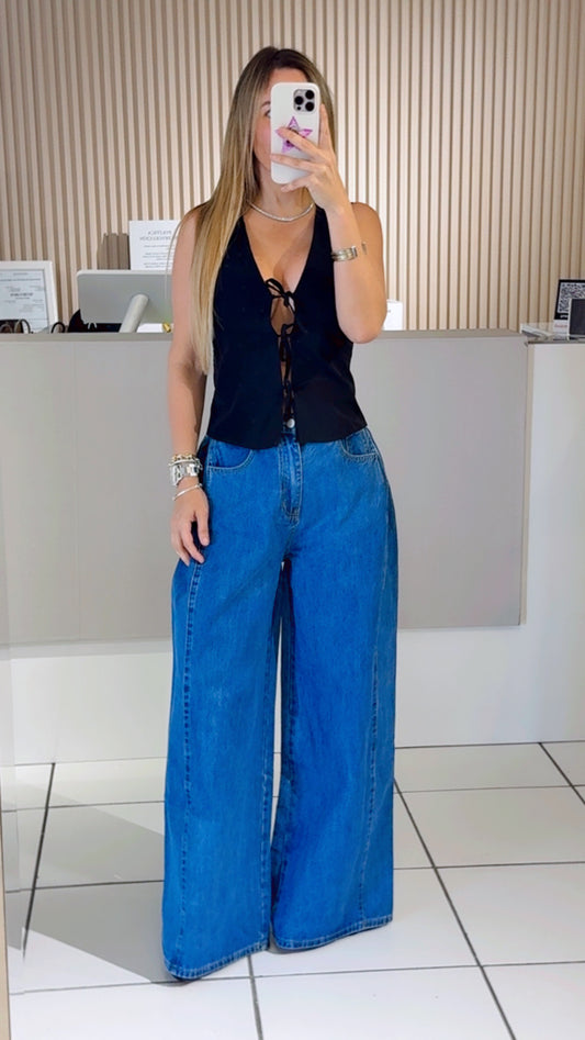 Estela Black Top