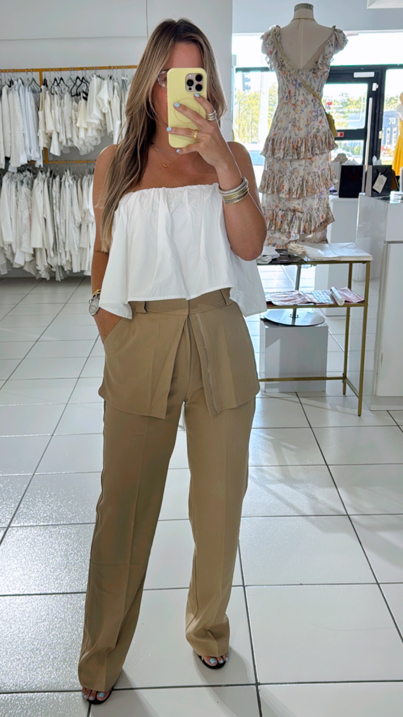 Tan pant
