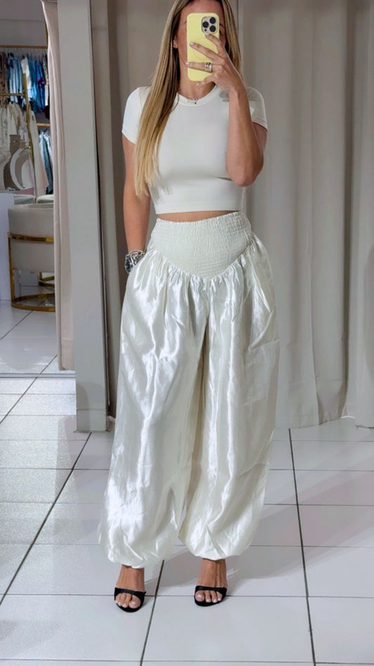 Silk pearl pant