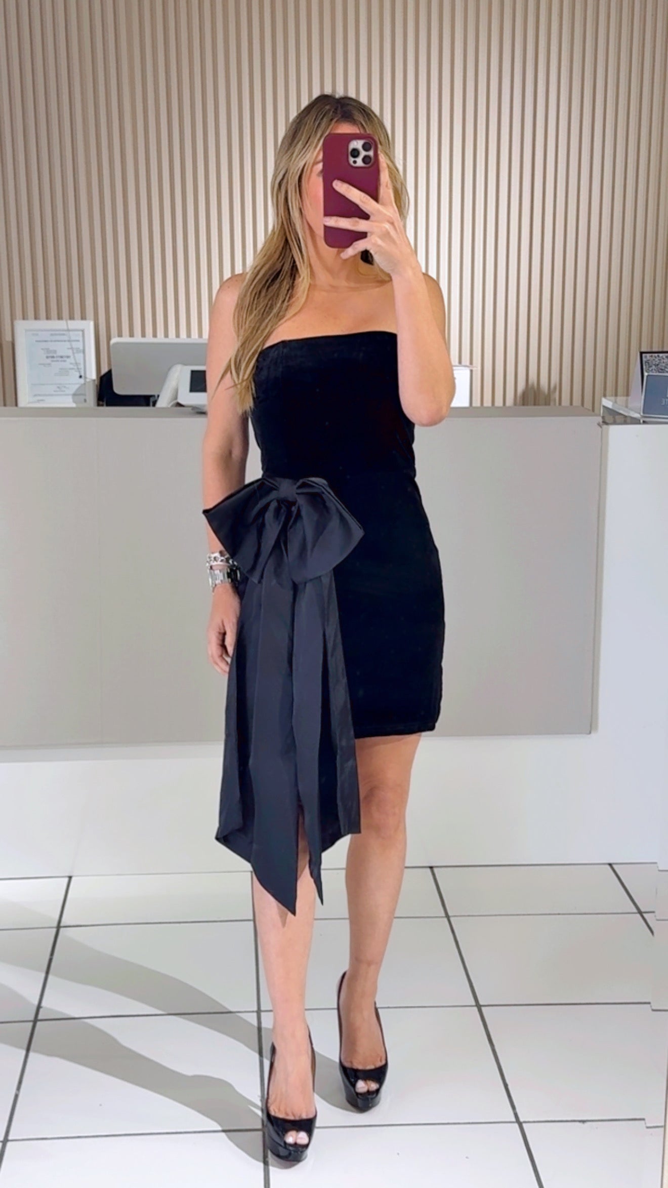 Velvet Mini Dress