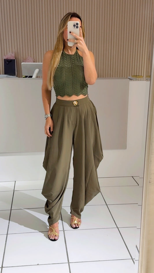 Olive pants