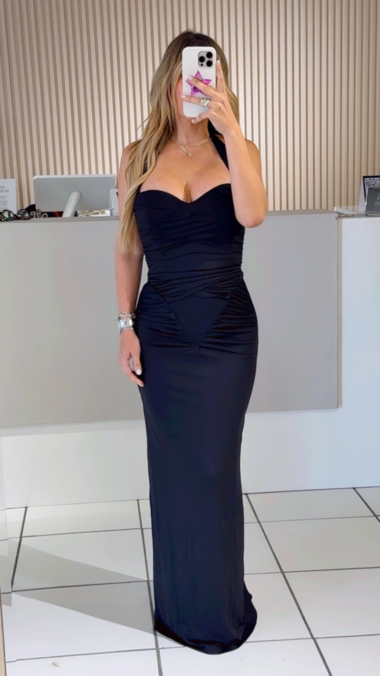 Black Halter Dress