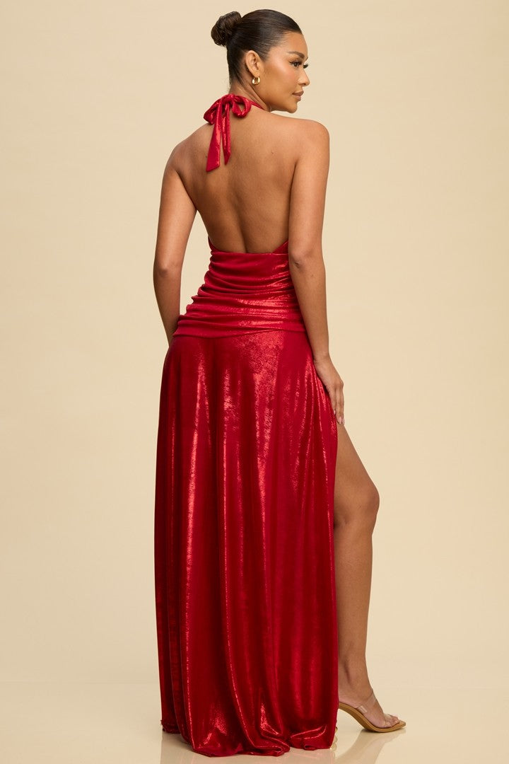 Red Maxi Dress