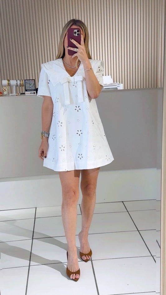 Jody White Mini Dress