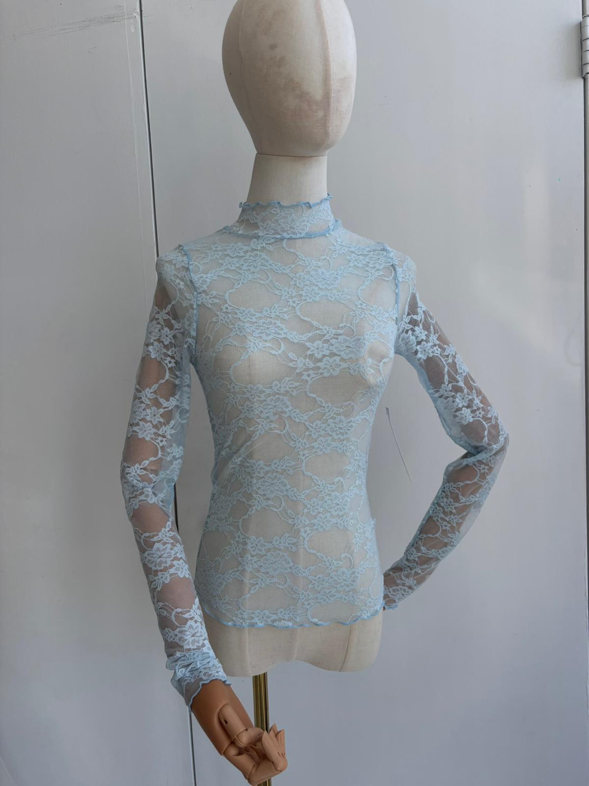 Dorota Baby Blue Top