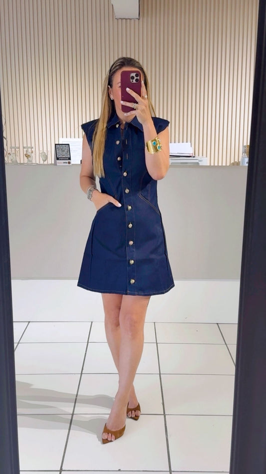 Denim Mini Dress
