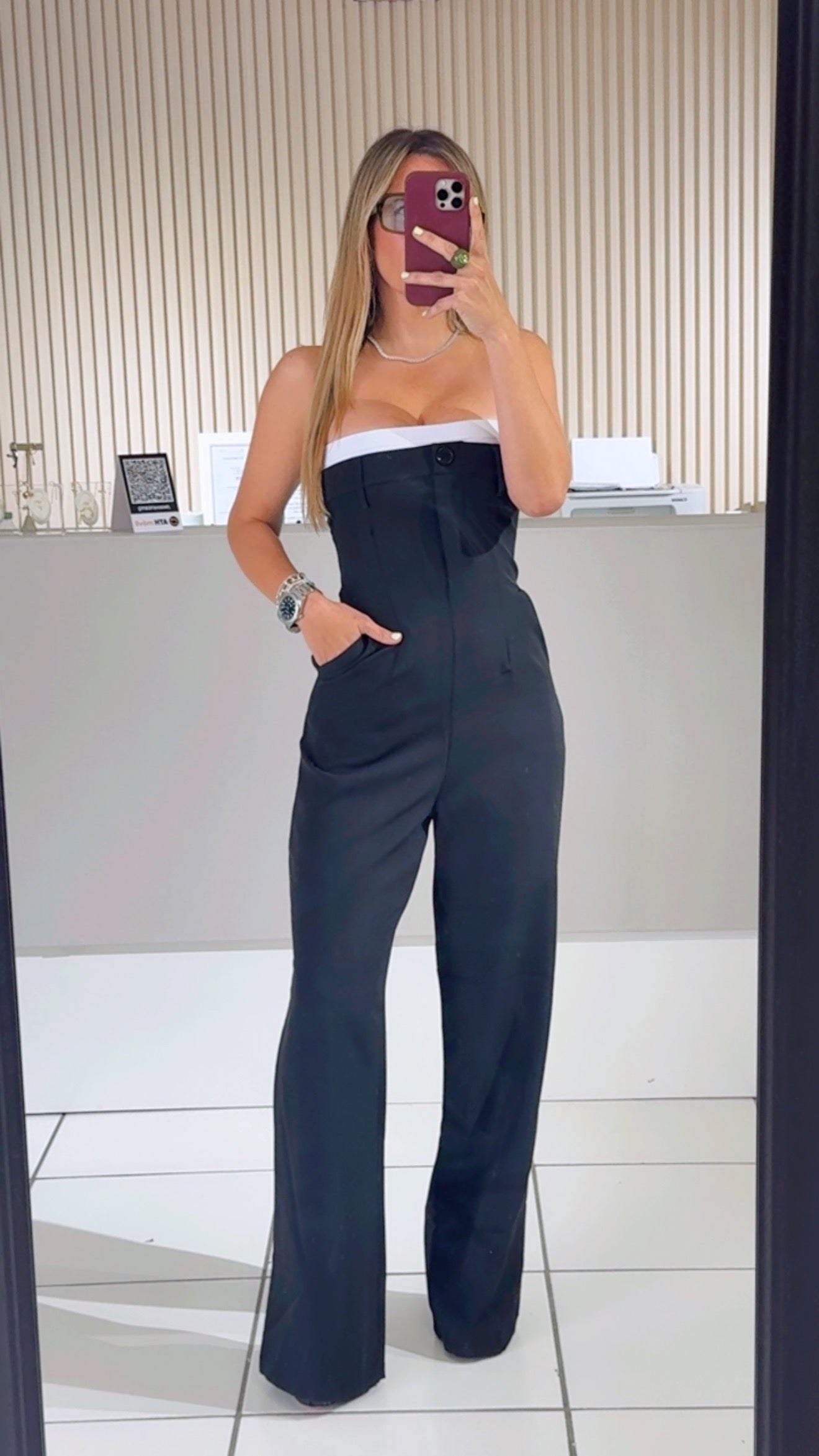 Black jumpsuit