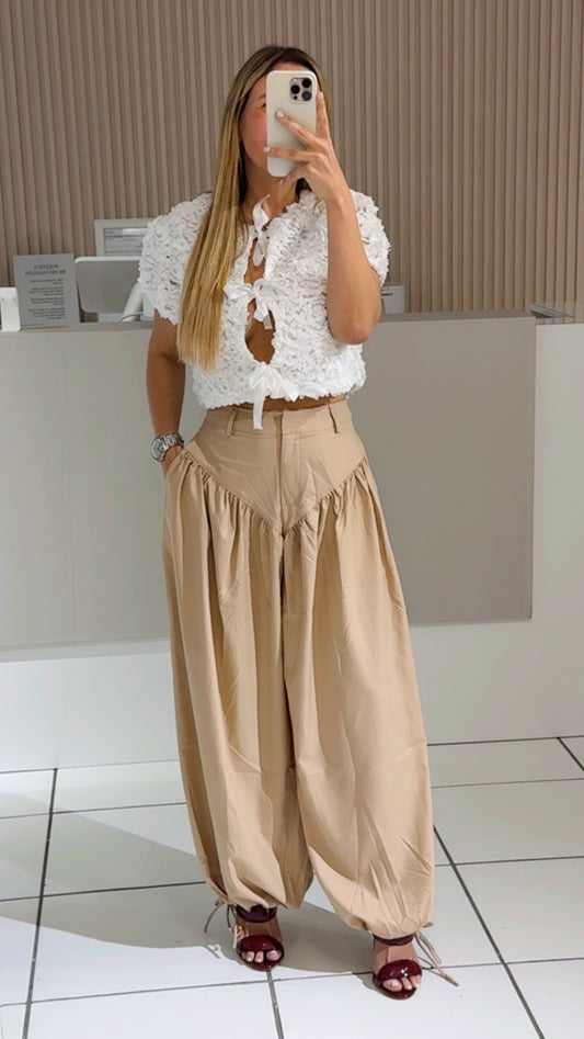 Aladin cream pant