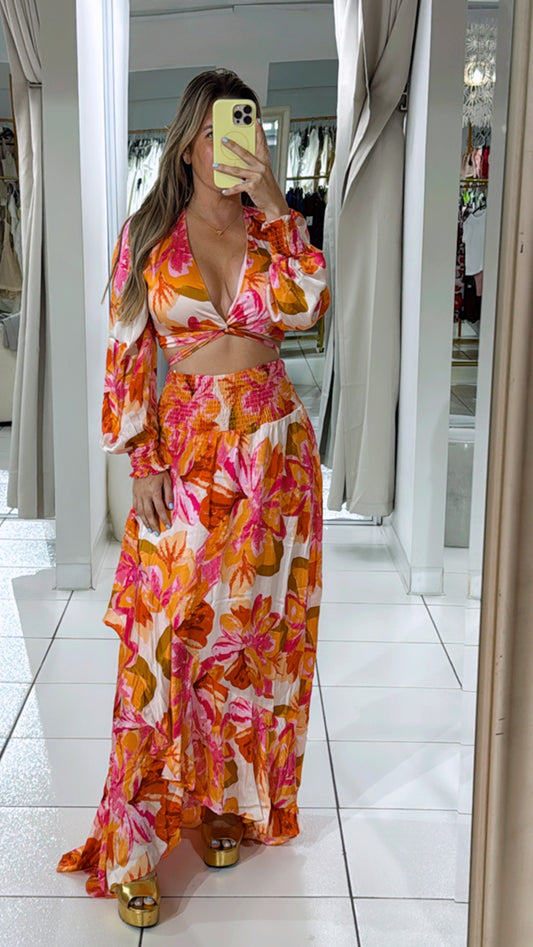 Colorfull orange set