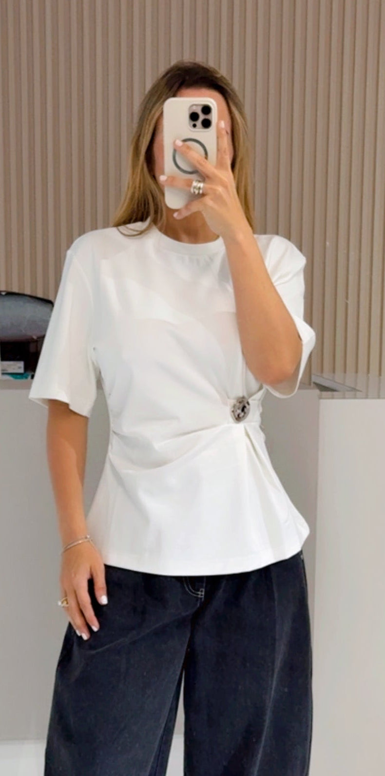 Maria White Blouse