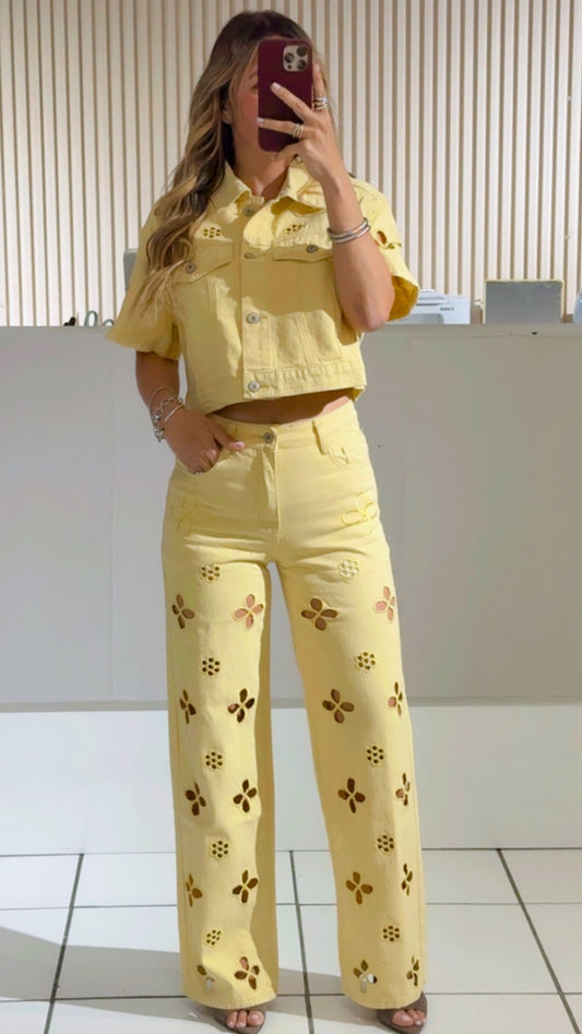 Set Flower Lacer Cut Set