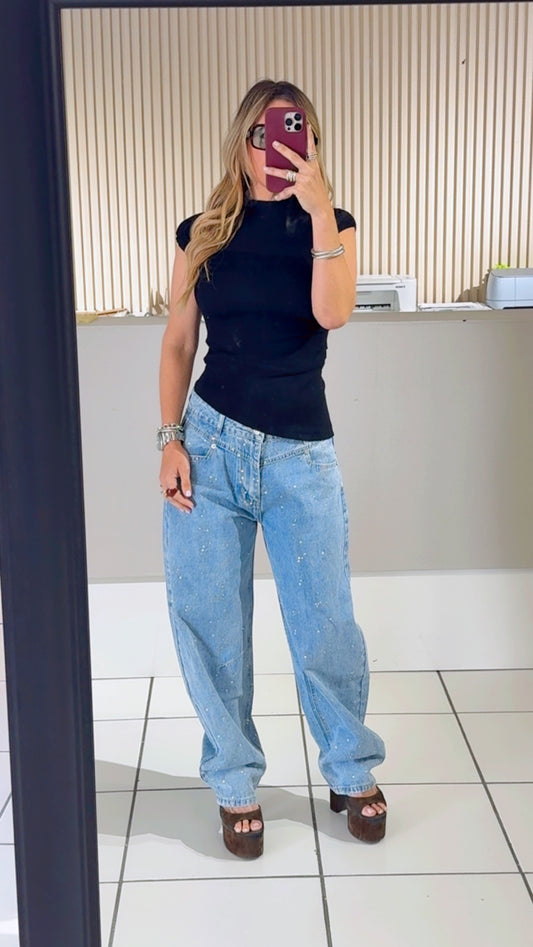 Sparkle denim