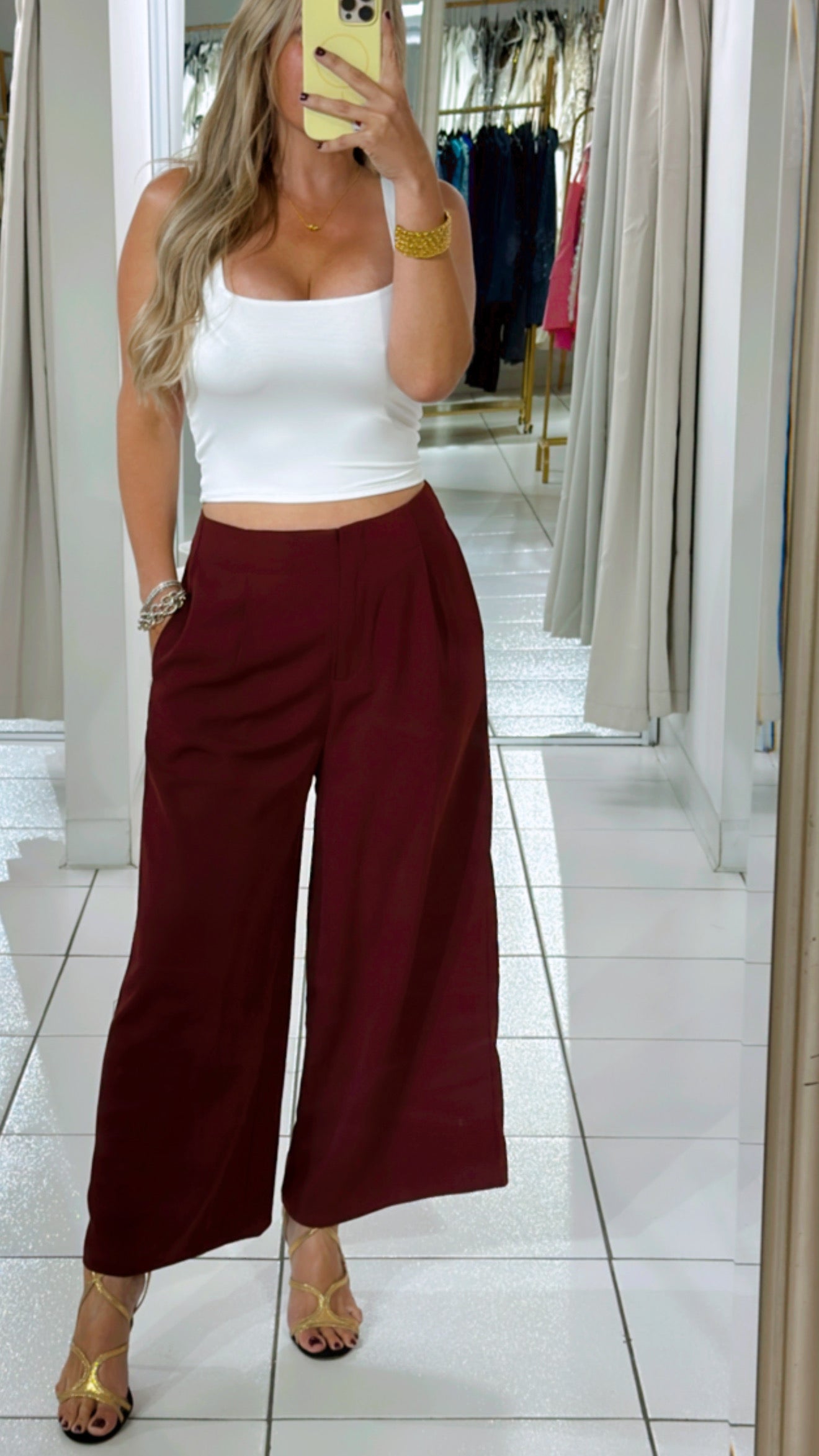 Berry midi pant