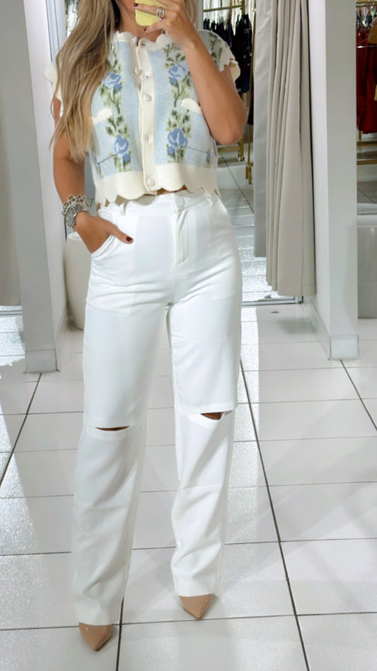 White pants