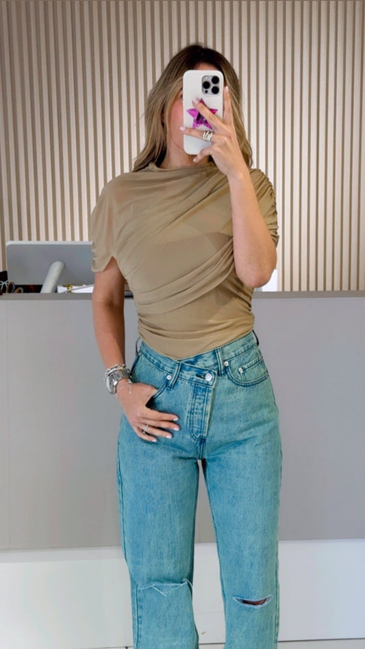 Sand Mesh Top