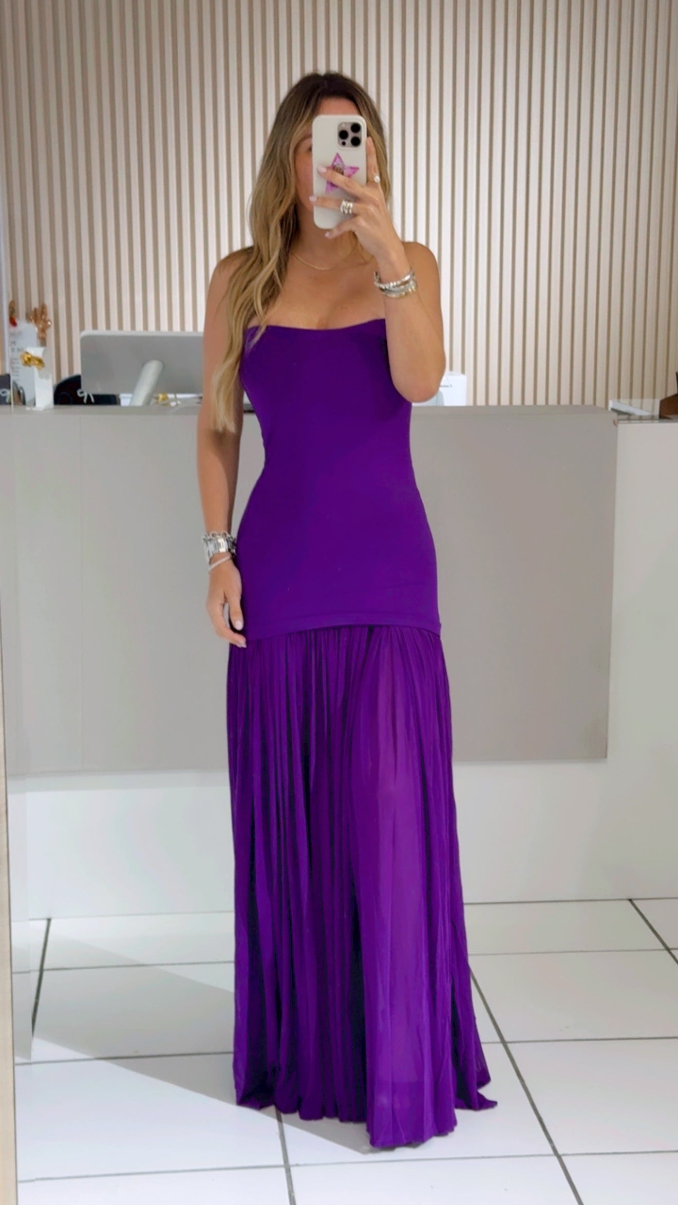 Purple Maxi Dress