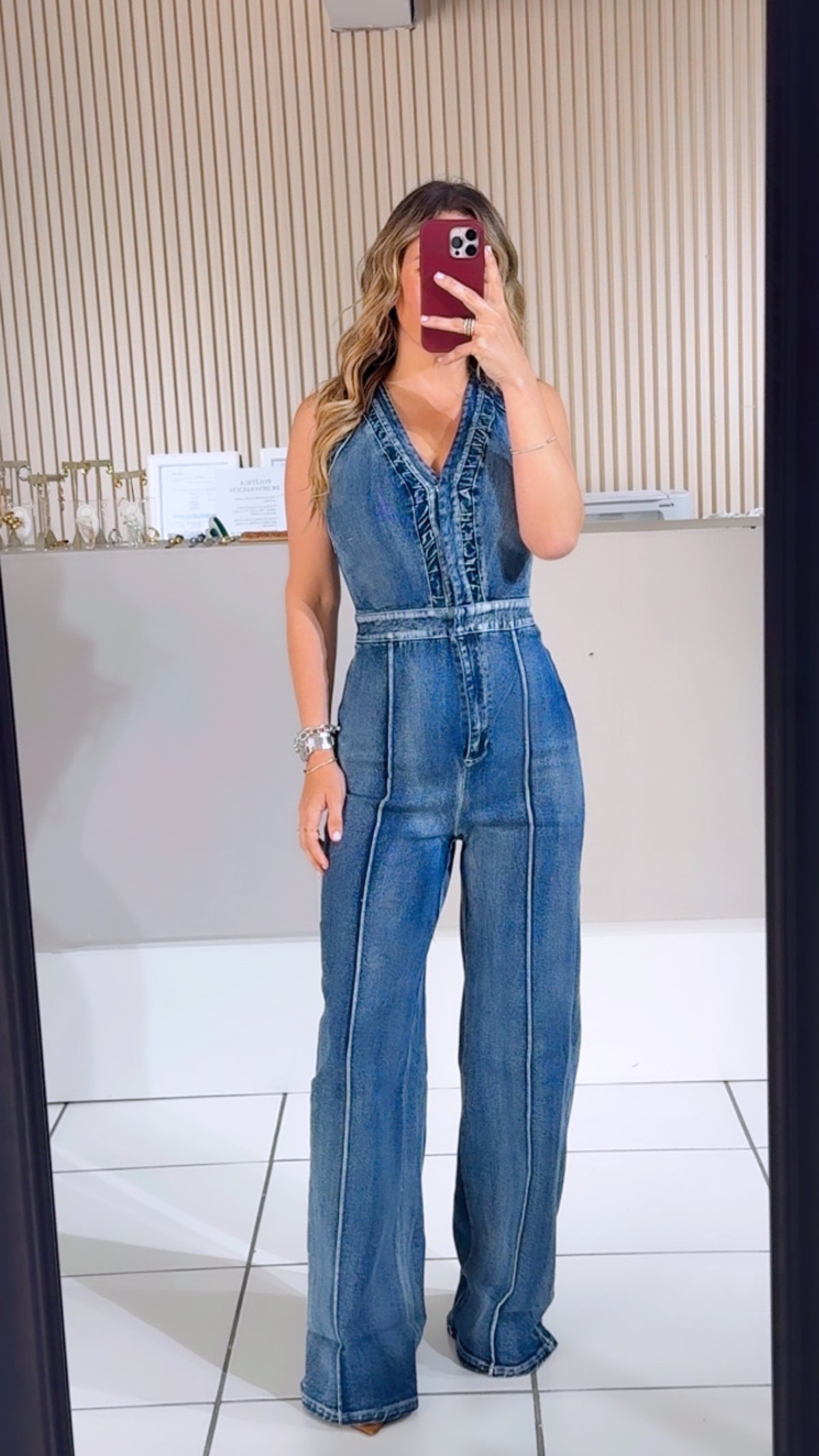 Denim Jumpsuit