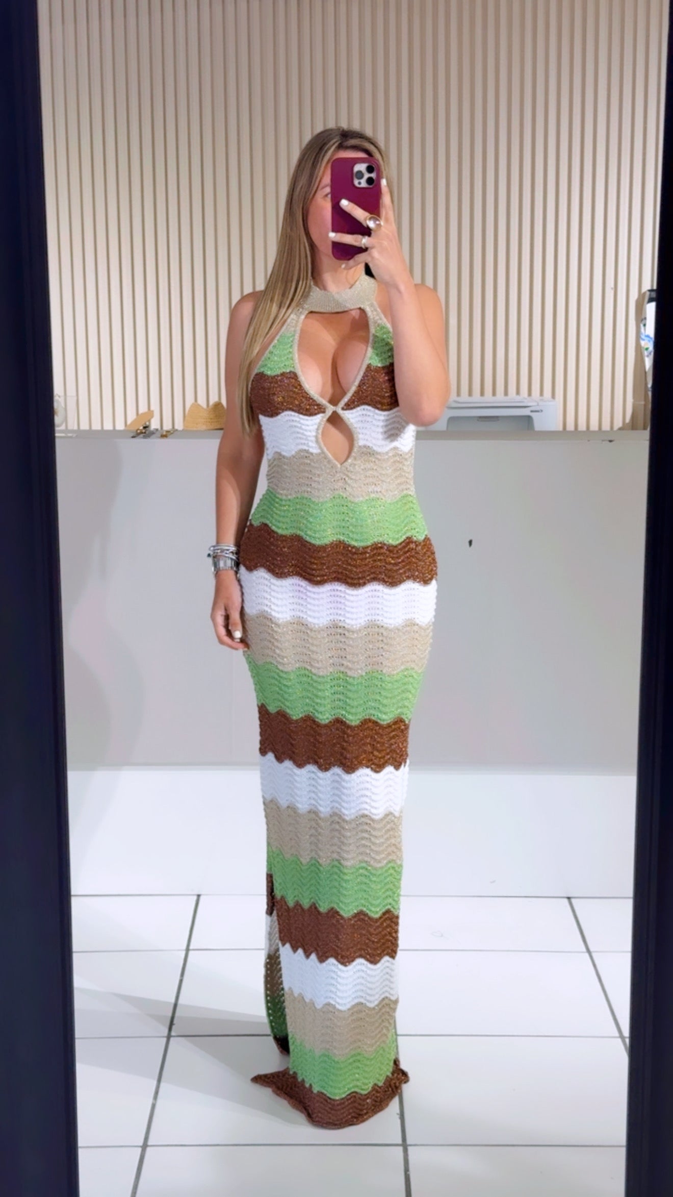 Zig zag summer dress
