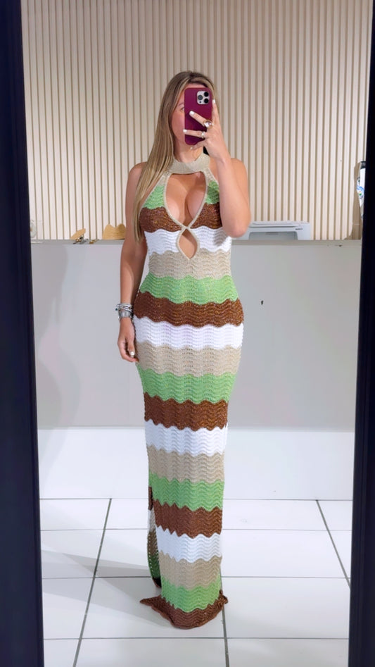 Zig zag summer dress
